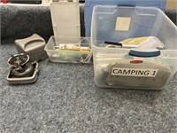 Various Camping Gear W/ Gas Powered Heater