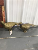 Pheasants-approx 17" & 19" long