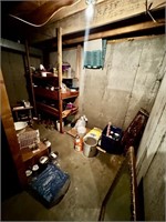 Every Thing In Back Corner of Basement