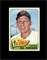 1965 Topps #99 Gil Hodges EX to EX-MT+