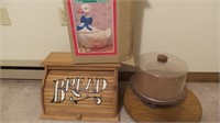 Duck Cookie Jar, Bread Box, Cake Stand