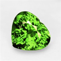 Natural Premium Green Demantoid Heart {VVS}