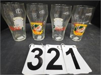 Set of 4 Coca-Cola Glasses From 1997