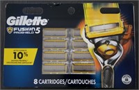 Gillette Fision5 ProGlide Men's Razor Blade,8 Cts