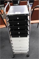 10 DRAWER ROLLING CABINET