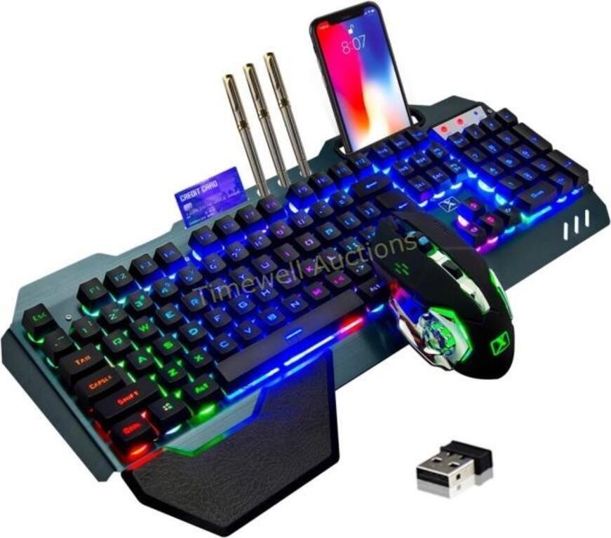Wireless gaming Keyboard and Mouse  Backlit
