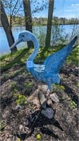 Metal Bird Garden statue