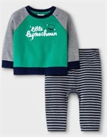 SZ. 3-6M CAT & JACK ST. PATRICK'S SET New