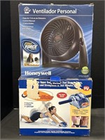 Ab Slide & Small Honeywell Fan.