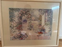 French Provincial Garden Print