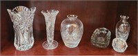 ASSORTED GLASS AND CRYSTAL, LENOX, MISC