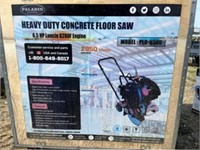 UNUSED HEAVY DUTY CONCRETE FLOOR SAW