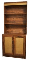 Vintage Bookcase Cabinet