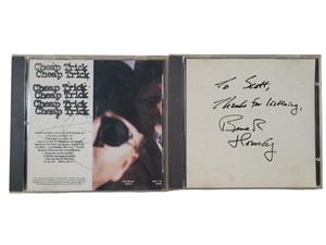 Signed CD’s Hornsby, Cheap Trick