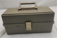 Vintage Tall Tacklebox 7"× 15.5" × 8"