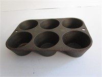 Unbranded Cast Iron Muffin Pan 7.5" x 5.5"