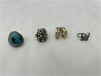 4 Cocktail Rings