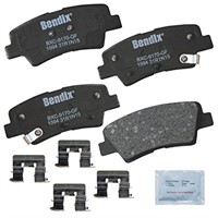 Bendix Priority 1 Ceramic Rear Disc Brake Pad Set