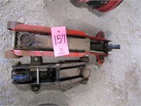 2 - rollaround floor jacks, approx 2 ton