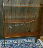 Vintage solid wood wall mount display Shelf, 32 x