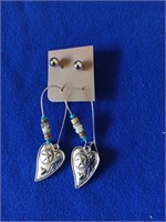 New 2 Prs. Hypoallergenic Earrings