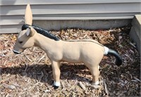 Concrete Donkey 21" tall 27" long