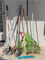 Yard tools & 5 Interchangeable Tool Head Poles