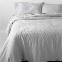 King/Cal Linen Blend Comforter & Sham Set $149