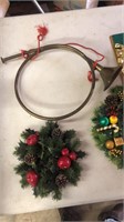 Christmas wreathes and decor