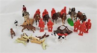 Lot Of Assorted Fox Hunt Figures