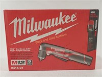 NIB Milwaukee Cordless 3/8" Right Angle Drill Kit