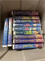 LOT OF DISNEY VHS TAPES
