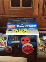 Dampftraktor Steam Engine w/ box