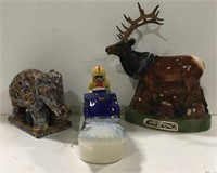 Lot of glass / ceramic figurines