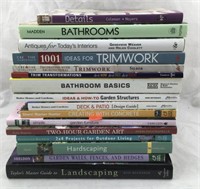 Collection of Books on Home & Garden Design