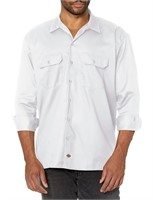 Dickies mens Long-sleeve work utility button down