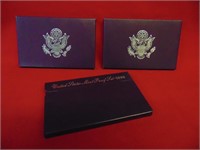 (1) 3 envelopes of 1993-S US Mint Proof Sets
