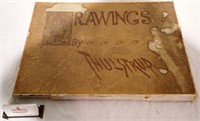 "DRAWINGS BY THULSTRUP" ART BOOK IN ORIGINAL BOX