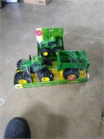 John Deere lot - a Monster Treads Tractor and a