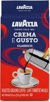 New- 2pcs Lavazza Crema E Gusto Classico Roasted