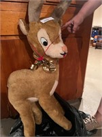 Stand up Rudolph stuffed animal