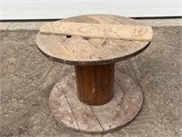 Wood spool