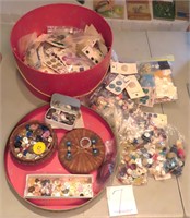 Impressive Vintage Button Collection, We Will Ship