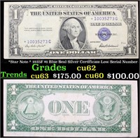 *Star Note * 1935F $1 Blue Seal Silver Certificate