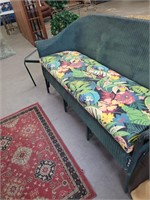 Outdoor couch and side table