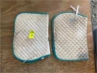 PAIR OF SADDLE PADS DOVER BRAND