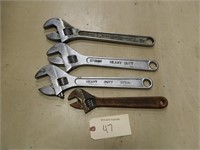 Set of Crescent Wrenches