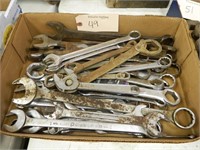 Box of Miscellaneous Wrenches