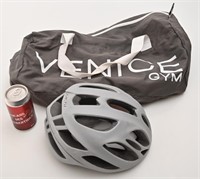Casque de vélo et sac de sport Venice Gym