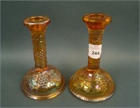 N Grape and Cable Candlesticks – Mari. (nice